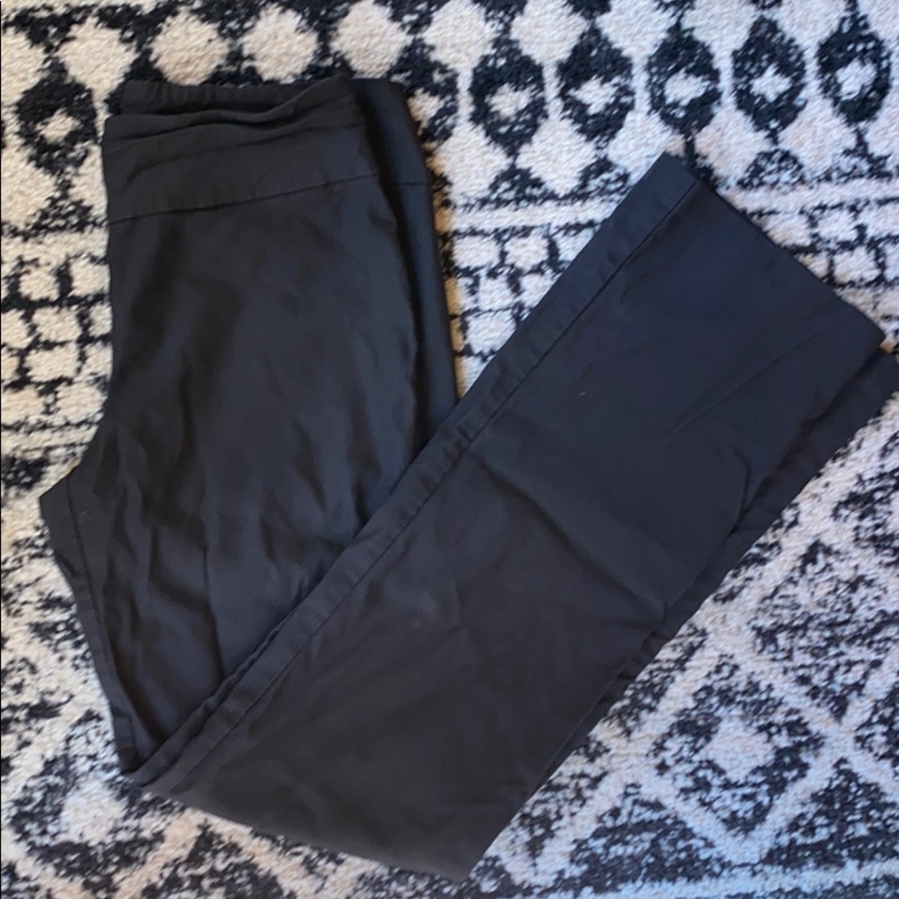 Straight leg pull on dress pants